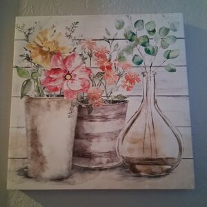 Floral Canvas Wall Art
